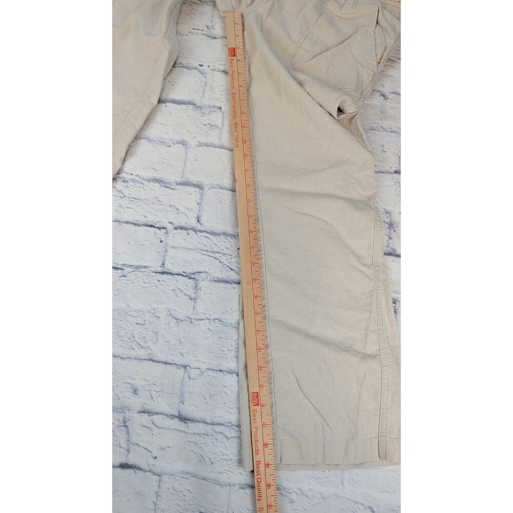Roxy Boardriders Womens Linen Drawsting Pants with Pockets Size Xl Beach Pants - Picture 5 of 8